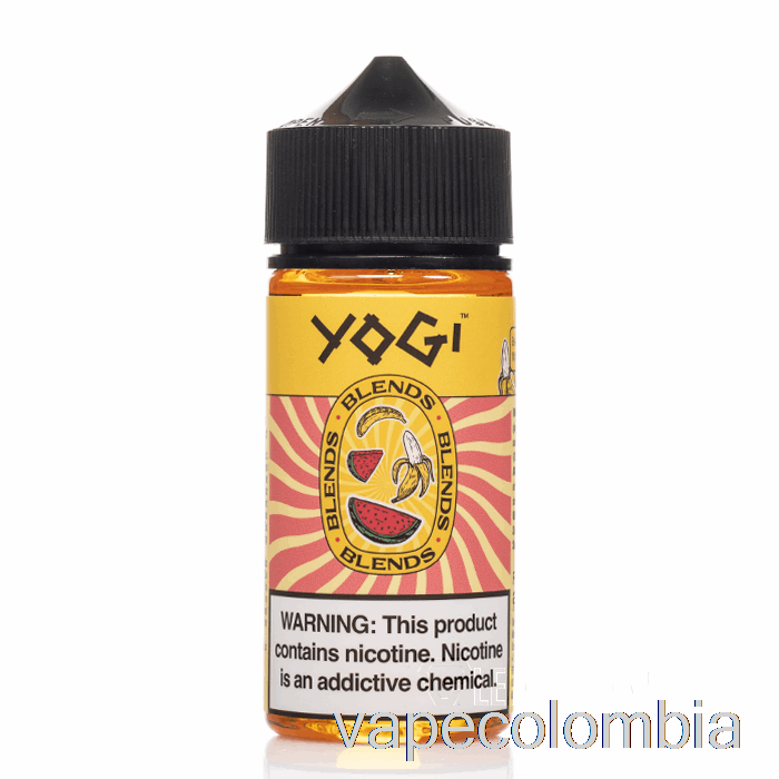Vape Recargable Plátano Sandía Hielo - Yogi Blends - 100ml 3mg